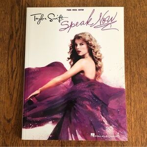 Taylor Swift Speak Now Piano Vocal Guitar Book